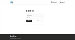 Desktop Screenshot of mail2.finalweb.com