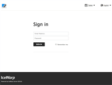 Tablet Screenshot of mail2.finalweb.com
